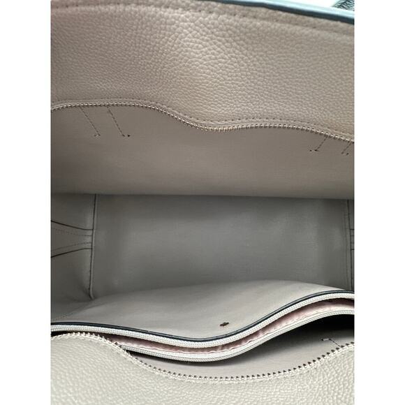 Kate Spade Two Tone Beige/Black Tote Bag - Picture 4 of 6